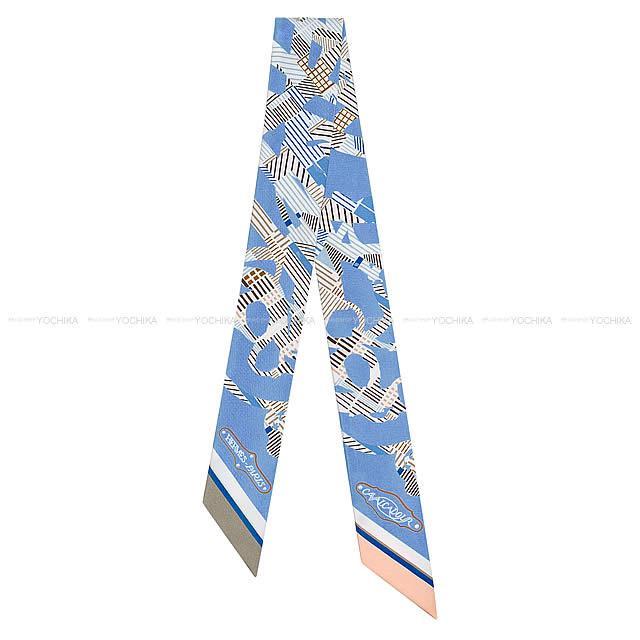 2018春夏 新作 HERMES エルメス ツイリー スカーフ "カヴァルカドゥール・モーニング" 新品