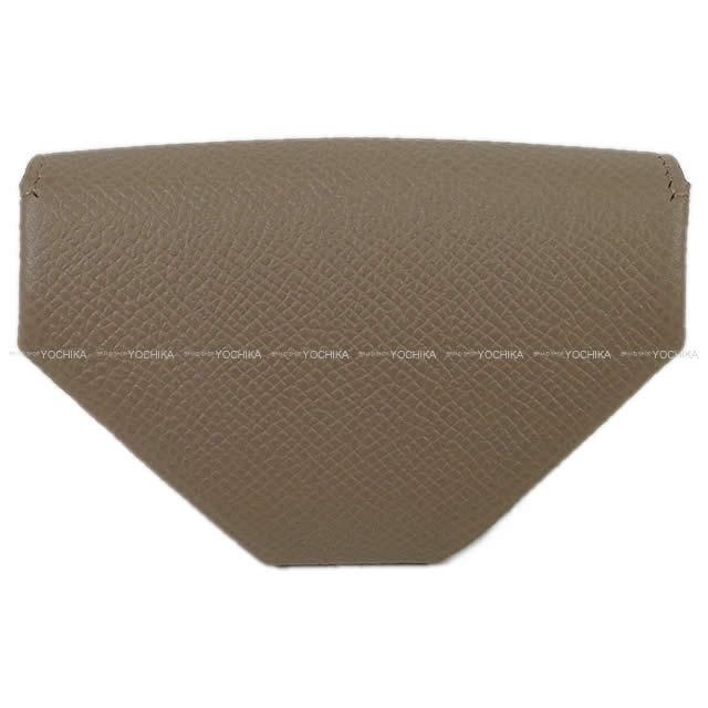 HERMES エルメス コインケース "ル ヴァンキャトル 24" グリアスファルト エプソン シルバー金具 新品