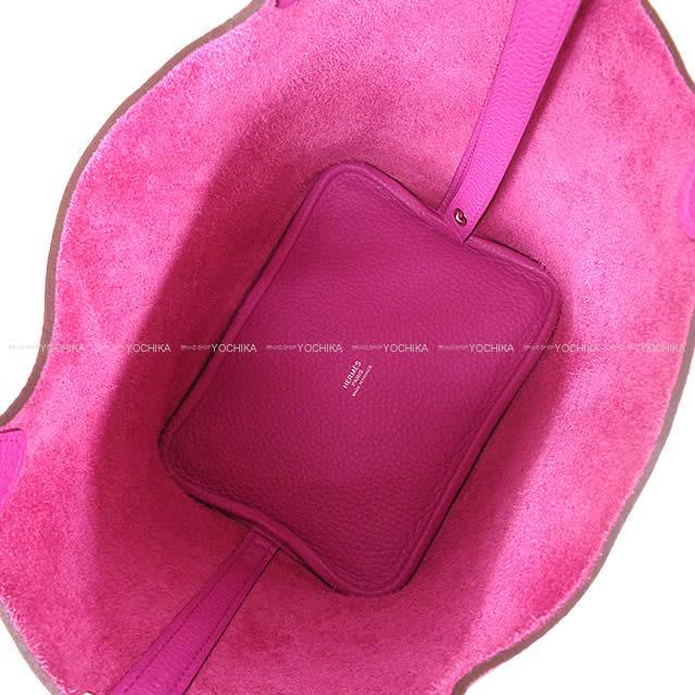 HERMES エルメス ハンドバッグ ピコタンロック 18 PM マグノリア トリヨン シルバー金具 新品