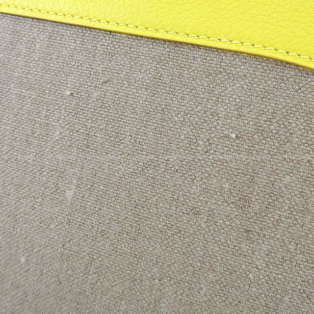 HERMES エルメス ハンドバッグ ボリードリラックス45 ライムXフィセル エヴァ―カラーXトワルキャンプ