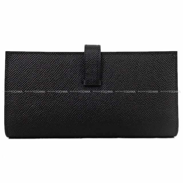 HERMES エルメス 長財布 ベアンスフレ 黒(ブラック) エプソン ローズゴールド金具 新品
