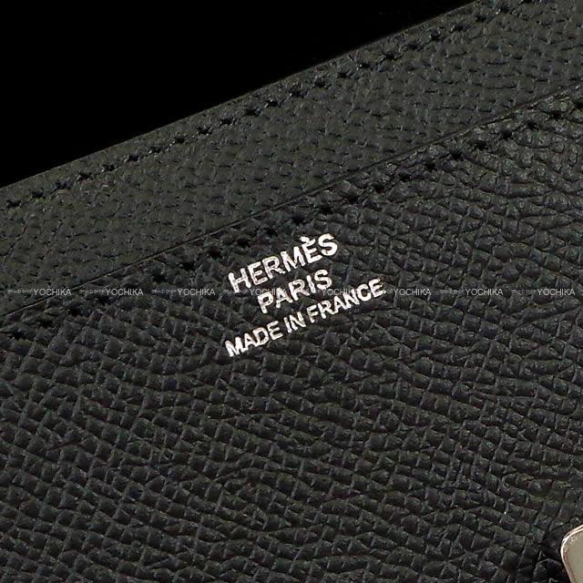 HERMES エルメス 長財布 コンスタンス ロング 黒(ブラック) エプソン C刻印 シルバー金具 新品