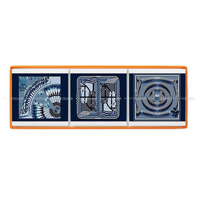 Hermes エルメス ソープ 石鹸 3個 セット オー ドゥ シトロン ノワール ブルー 新品