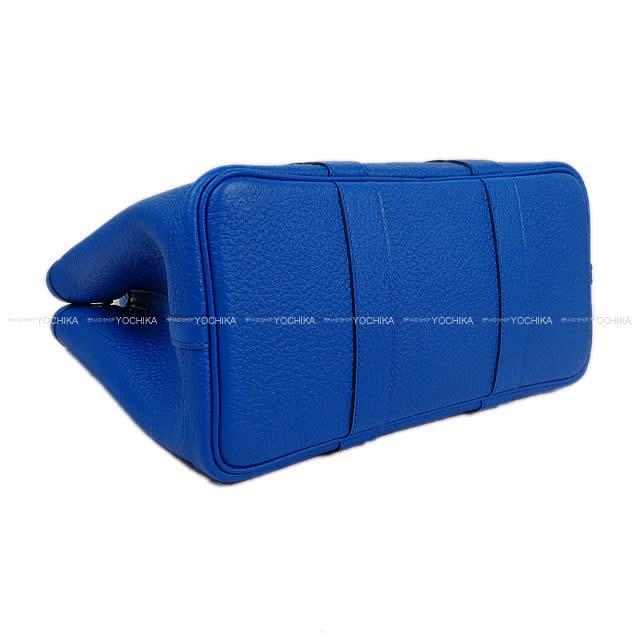 HERMES エルメス ハンドバッグ ガーデンパーティ 30 TPM ブルーゼリージュ ヴァッシュカントリー 新品