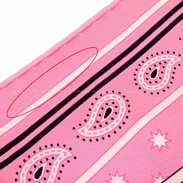 HERMES エルメス バンダナ カレ55 "野生馬" ローズヴィフ