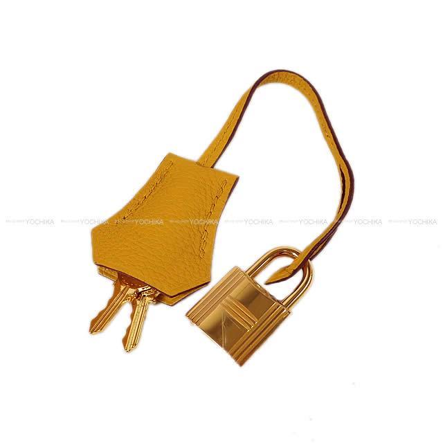 HERMES エルメス ハンドバッグ バーキン25 ジョーヌ アンブル トゴ ゴールド金具 新品