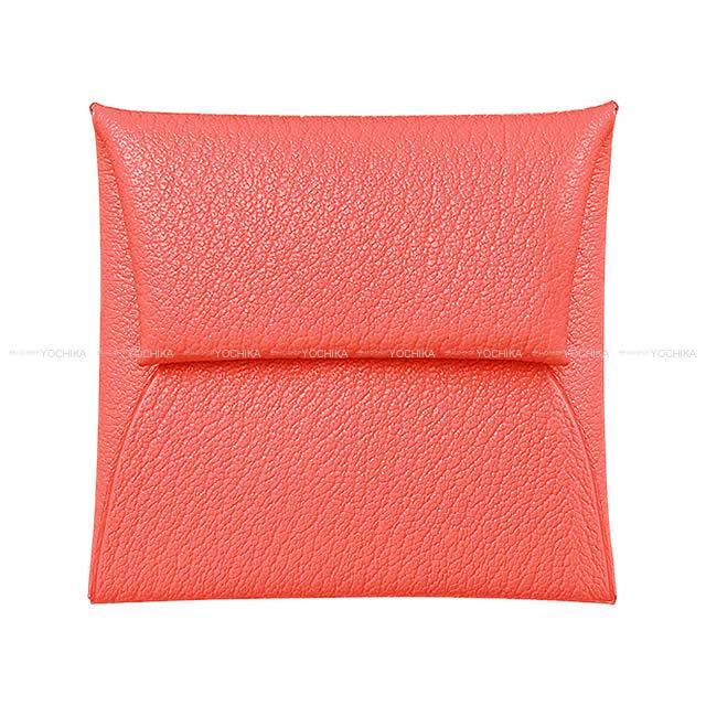 2018年 秋冬 新作 HERMES エルメス コインケース バスティア ローズデテ(ローズドエテ) シェーブル 新品