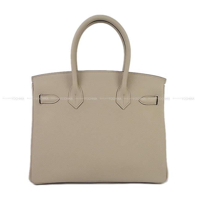 HERMES エルメス ハンドバッグ バーキン30 トゥルティールグレー トゴ ローズゴールド金具 新品