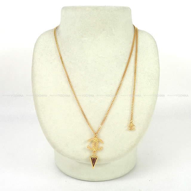 CHANEL シャネル ビッグ ココマーク ネックレス 黒X白XピンクXパープル GHW A58694 新品