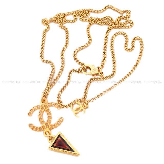 CHANEL シャネル ビッグ ココマーク ネックレス 黒X白XピンクXパープル GHW A58694 新品