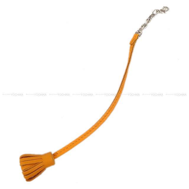 HERMES エルメス カルメン チータ プティ ポンポン 17 ジョーヌドール アニューミロ シルバー金具 新品