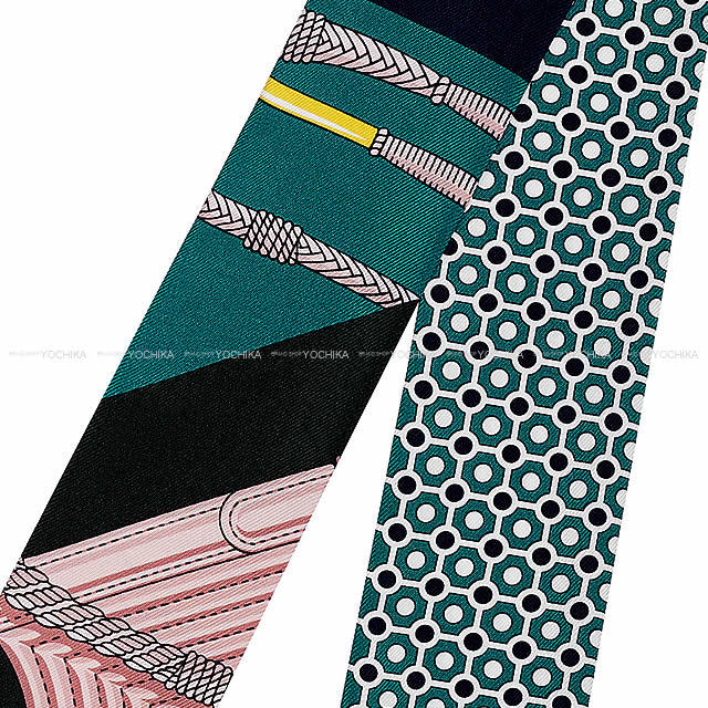 HERMES エルメス ツイリー スカーフ "Clic Clac Modern Cannage" ヴェール