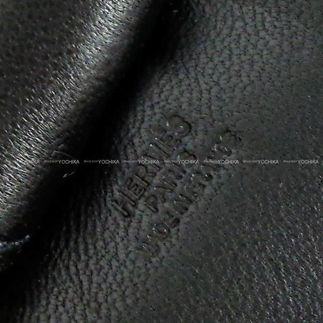 HERMES エルメス バッグチャーム ロデオ MM ソーブラック 黒 (ブラック  