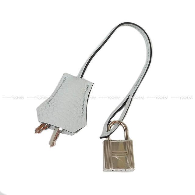 HERMES エルメス ハンドバッグ バーキン30 ブルーペール トリヨン シルバー金具 新品