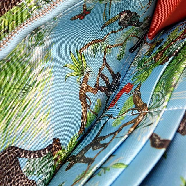 HERMES エルメス アザップ シルクイン 財布 "EQUATEUR/赤道直下" エトープXキュイ―ブルXセレステ