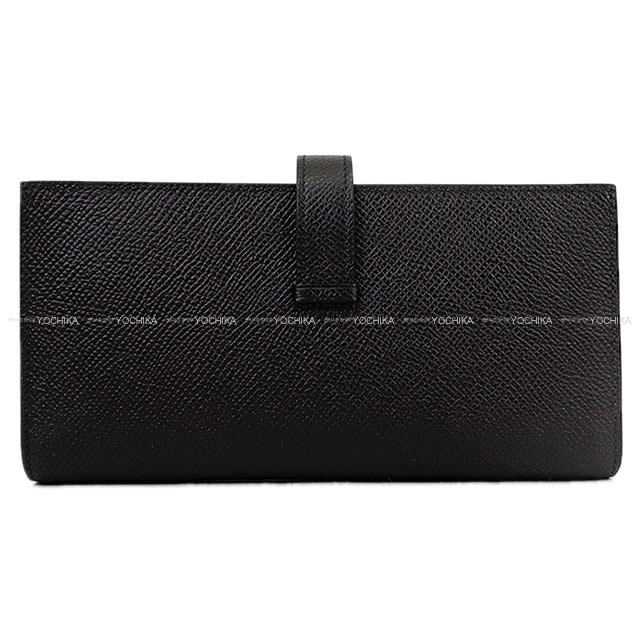 HERMES エルメス 長財布 ベアンスフレ 黒 (ブラック) エプソン
