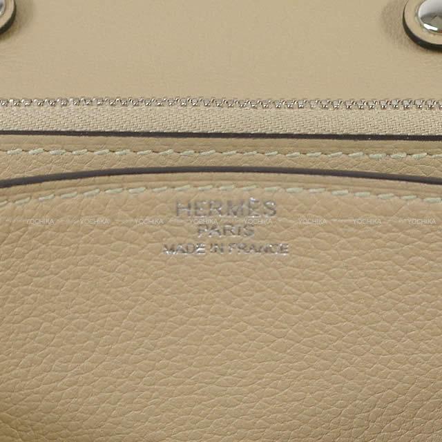 HERMES エルメス ショルダーウォレット "ミニ・コンヴォワイユール" トレンチ エバーカラー シルバー金具 新品未使用