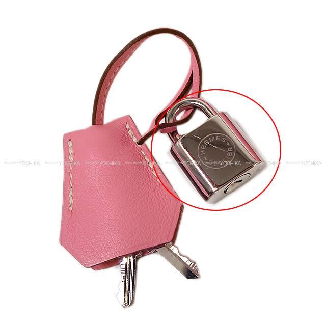 HERMES エルメス ハンドバッグ ポロション1925 30 ピンク スイフト シルバー金具 新品同様
