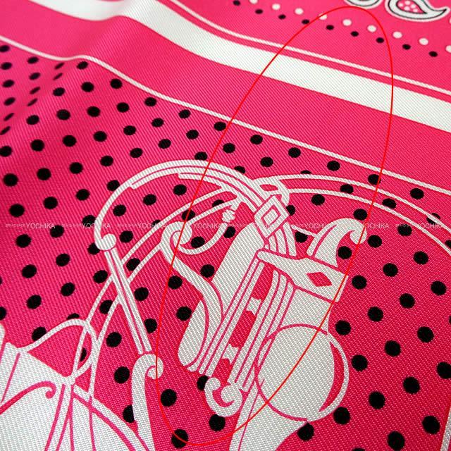HERMES エルメス バンダナ カレ55 "Ex-Libris エクスリブリス" ローズインディアン 新品未使用