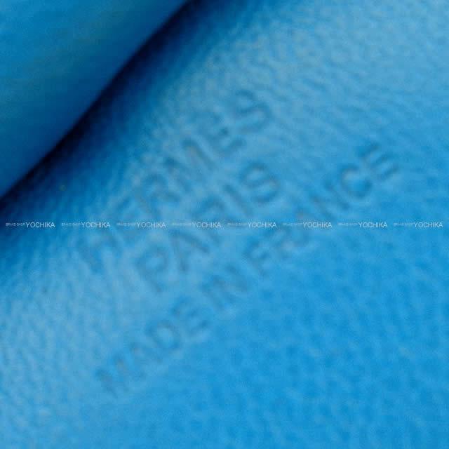 HERMES エルメス バッグチャーム "ロデオ/RODEO" MM ブルーザンジバル アニューミロ(ラム) 新品