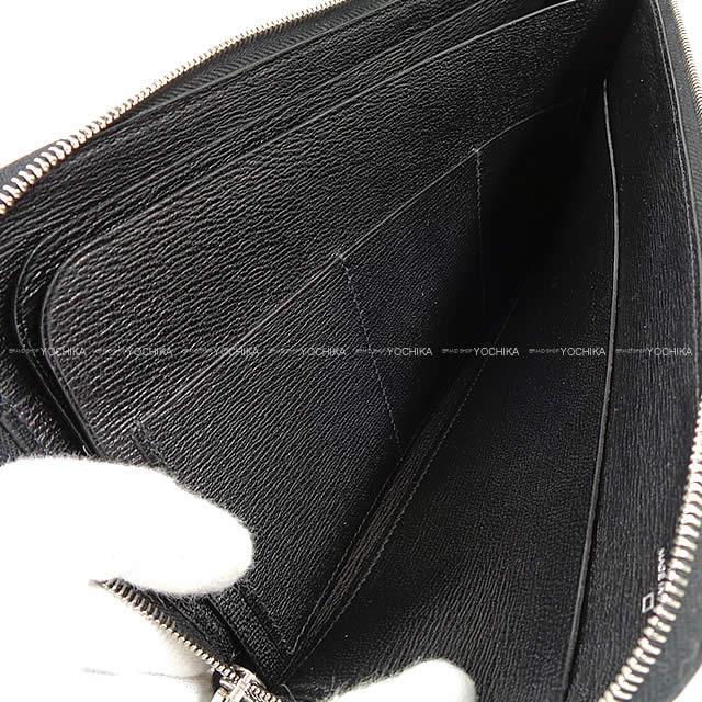 HERMES エルメス ツイスト財布 トラベルケース リミックス ボヤージュ 黒(ブラック)