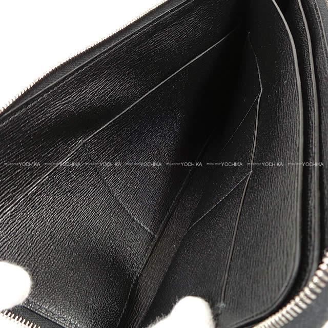 HERMES エルメス ツイスト財布 トラベルケース リミックス ボヤージュ 黒(ブラック)
