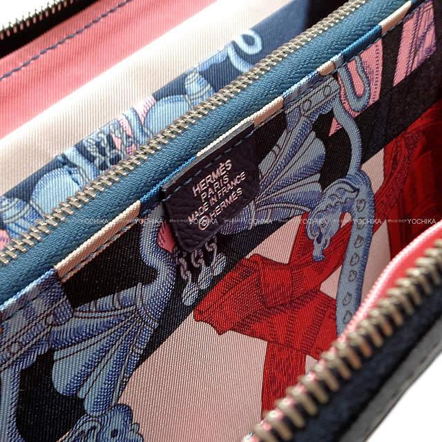 HERMES エルメス アザップ シルクイン 財布 "デッラ・カヴァッレリア " ブルーインディゴ エプソン 新品