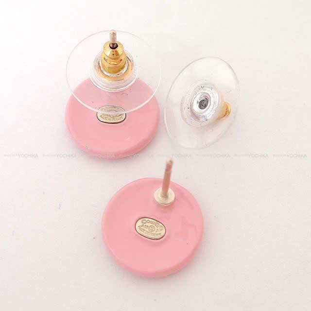 CHANEL シャネル マトラッセ ドット ココマーク サークル ピアス  