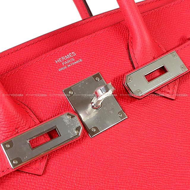 HERMES エルメス ハンドバッグ バーキン30 ローズエクストリーム(ローズエクストリーム) エプソン シルバー金具 新品
