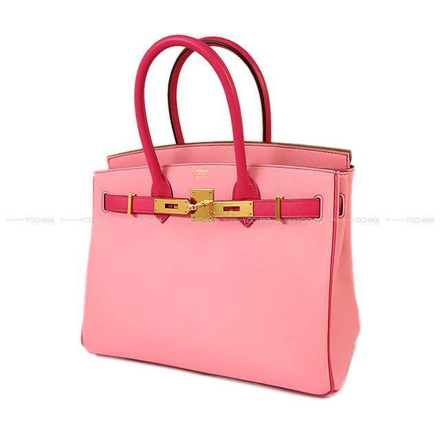 HERMES エルメス ハンドバッグ バーキン30 スペシャルオーダー ローズコンフェッティ