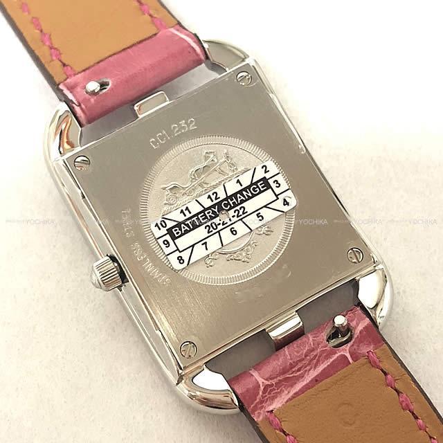 HERMES エルメス レディース 腕時計 ケープコッド PM CC1.232 ダイヤモンド