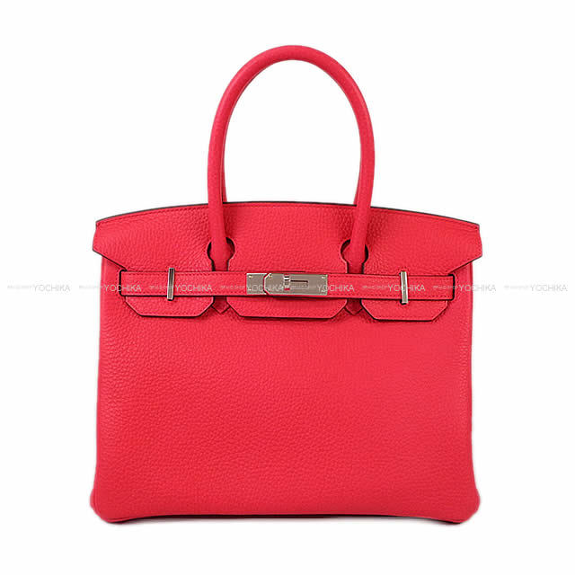 HERMES エルメス ハンドバッグ バーキン30 ローズエクストリーム(ローズエクストリーム) トリヨン シルバー金具 新品