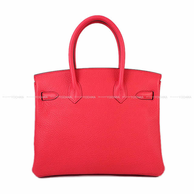 HERMES エルメス ハンドバッグ バーキン30 ローズエクストリーム(ローズエクストリーム) トリヨン シルバー金具 新品
