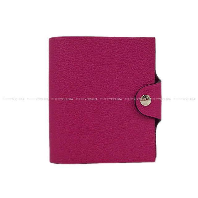 HERMES エルメス ノート 手帳 カバー ユリス ミニ ローズパープル トゴ シルバー金具 新品