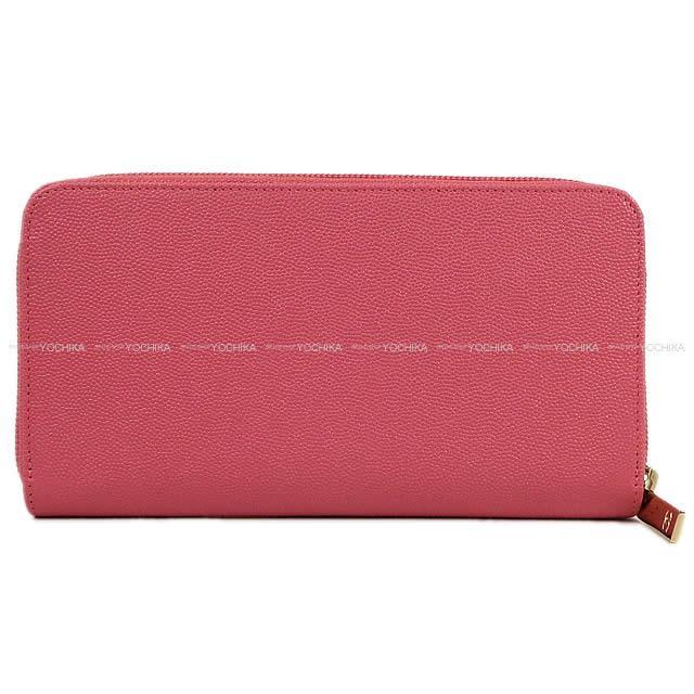 CHANEL シャネル ココマーク ラウンドファスナー長財布 コーラルピンク グレインドカーフスキン A50071 新品