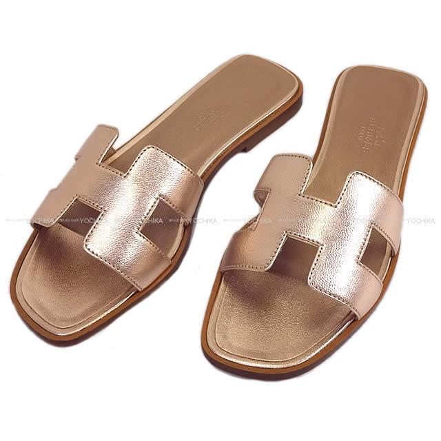 HERMES エルメス レディース Hモチーフ サンダル  