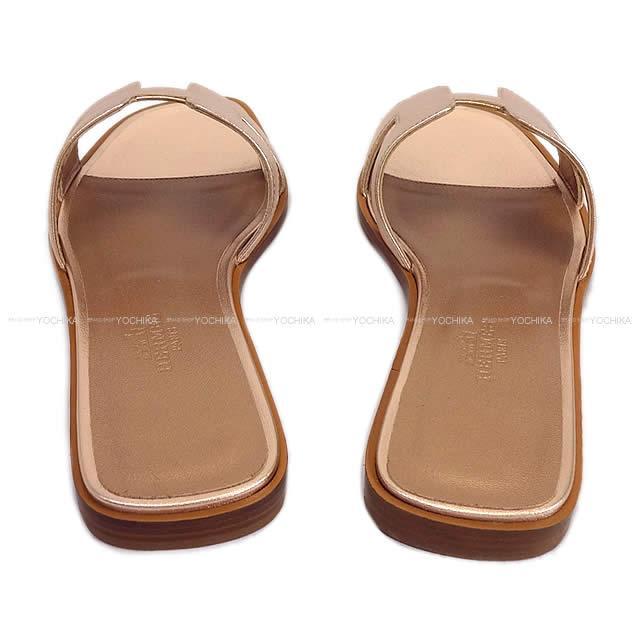 HERMES エルメス レディース Hモチーフ サンダル  