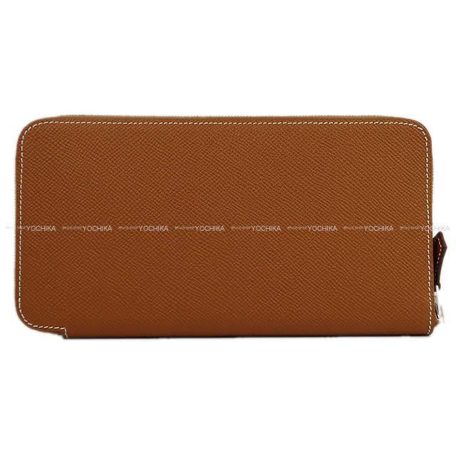 2019年春夏 新作 HERMES エルメス アザップ シルクイン 財布 "シルク・ゲーム" ゴールド/ゴールド エプソン 新品