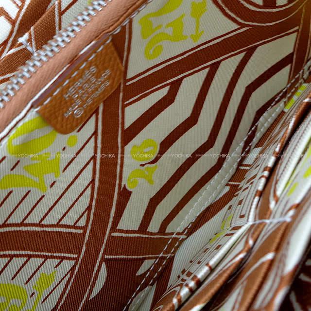 2019年春夏 新作 HERMES エルメス アザップ シルクイン 財布 "シルク・ゲーム" ゴールド/ゴールド エプソン 新品