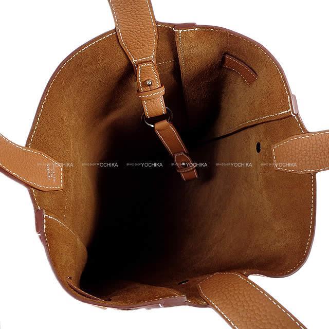 HERMES エルメス トートバッグ カバ ヴェルティージュ ヴェルティカル ゴールド ネゴンダ 新品未使用