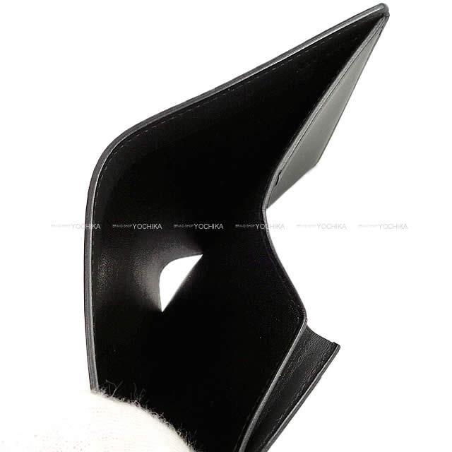 HERMES エルメス 財布 マンハッタン コンパクト 黒(ブラック) エプソン/ソンブレロ シルバー金具 新品未使用