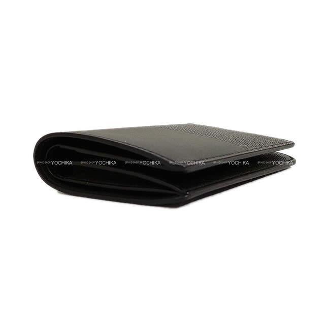 HERMES エルメス 財布 マンハッタン コンパクト 黒(ブラック) エプソン/ソンブレロ シルバー金具 新品未使用
