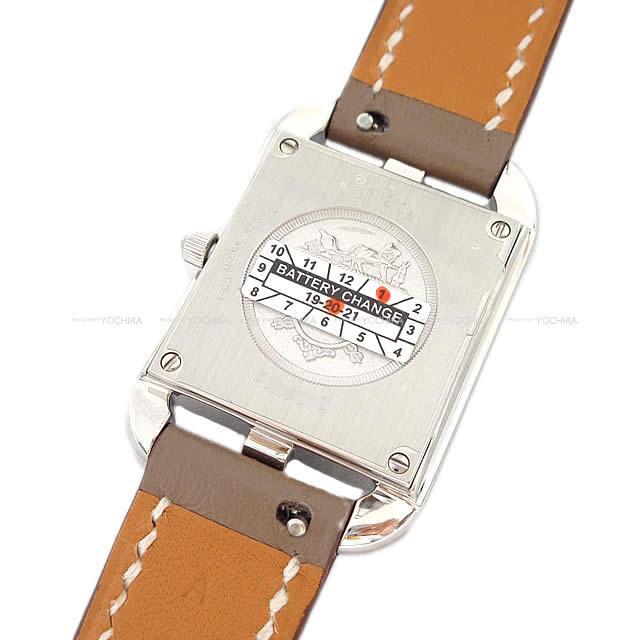 HERMES エルメス レディース 腕時計 ケープコッド PM エトープ  