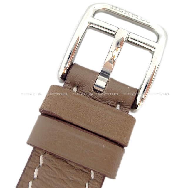 HERMES エルメス レディース 腕時計 ケープコッド PM エトープ スイフト シルバー金具 新品未使用