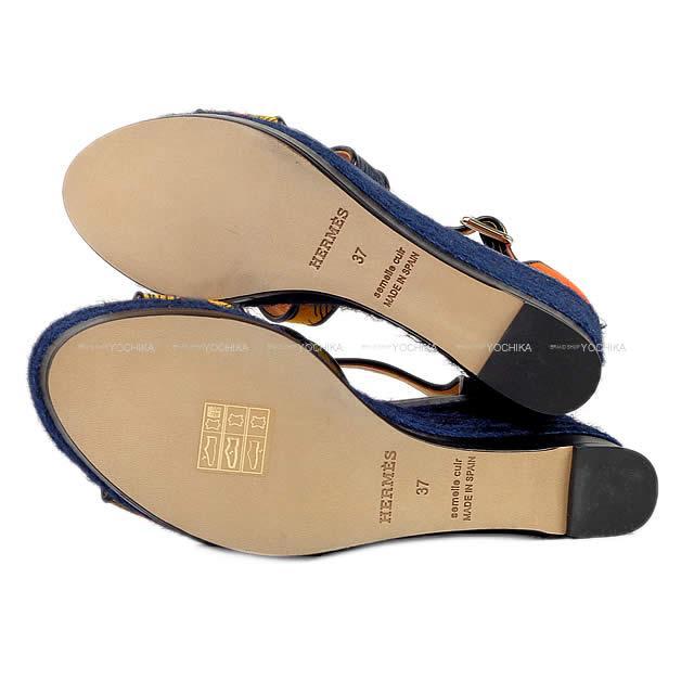 HERMES 長ける ウエッジシューズ エルメス