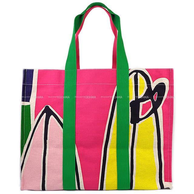 2019年 春夏 HERMES エルメス ビーチバッグ セバスドプラージュ 3サーフ フューシャ 新品