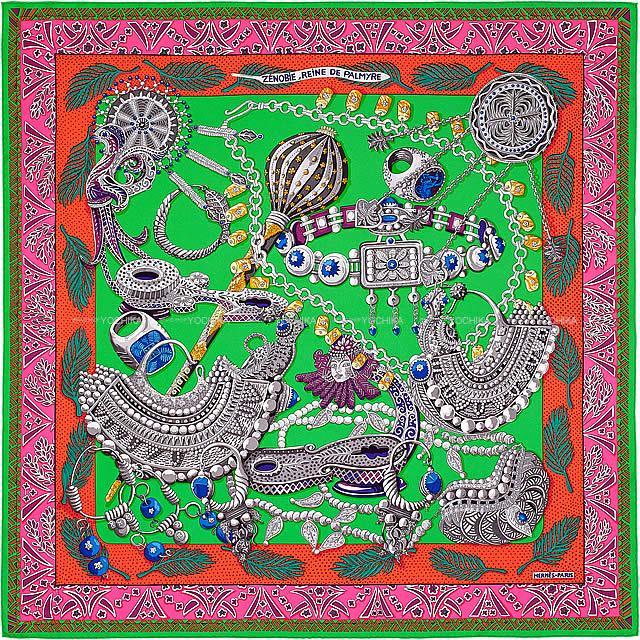 HERMES エルメス スカーフ カレ90  