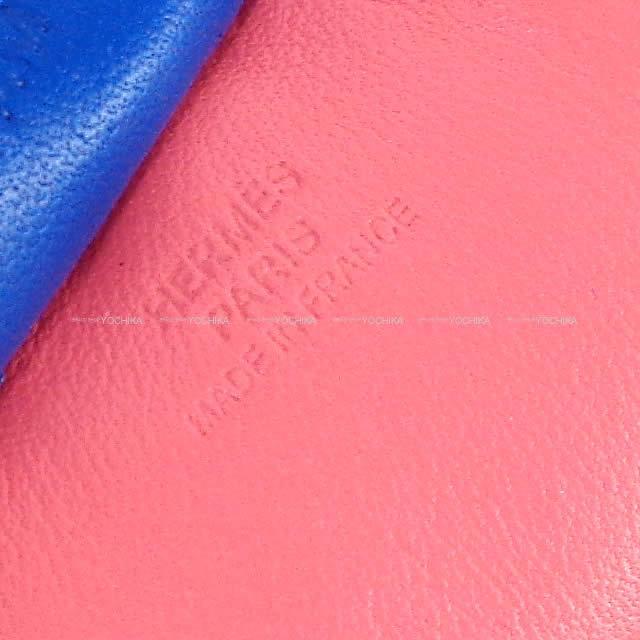 HERMES エルメス バッグチャーム "ロデオ/RODEO" MM ローズアザレ