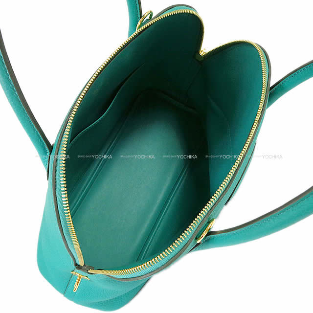 HERMES エルメス ハンドバッグ ボリード31 ヴェールヴェロン トリヨン ゴールド金具 新品