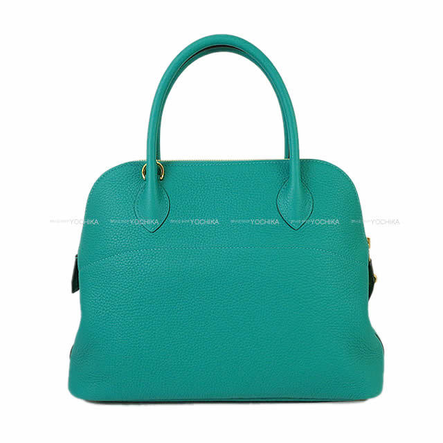 HERMES エルメス ハンドバッグ ボリード31 ヴェールヴェロン トリヨン ゴールド金具 新品